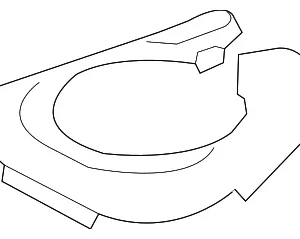 Reinforced Plate - Mazda (D10H-42-186)