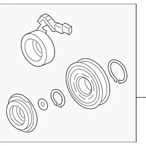 Clutch & Pulley - Mazda (KF01-61-L10)