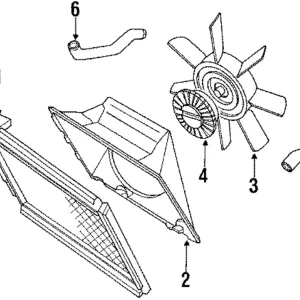 Fan Shroud - Mazda (N326-15-211B)