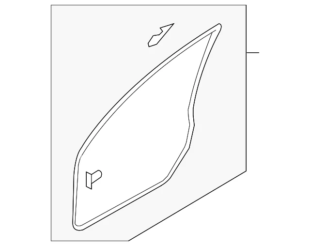 Door Weather-Strip - Mazda (GS3L-59-760D)