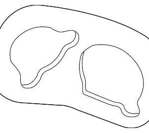 Combo Lamp Assembly Gasket - Mazda (BBN7-51-163B)