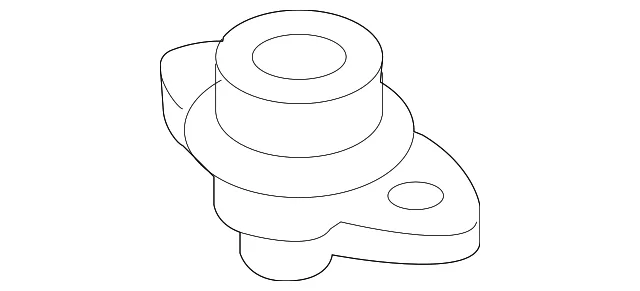 Differential Mount Lower Insulator - Mazda (LA12-39-560A)