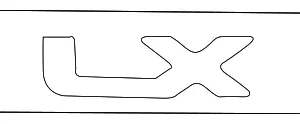 Nameplate - Mazda (BJ0E-51-761A-80)