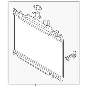 Radiator Assembly - Mazda (PEHH-15-200)