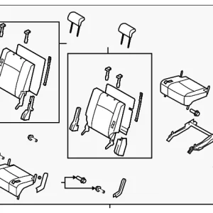 Seat Assembly - Mazda (TD11-57-30XD-02)