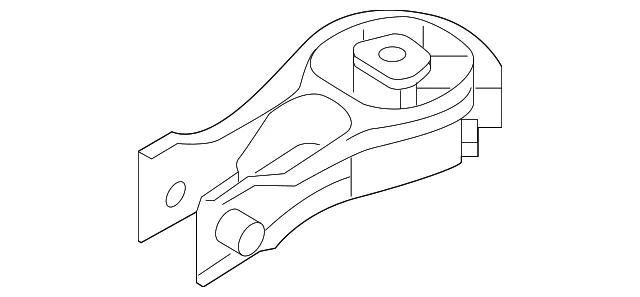 Engine Support Rod - Mazda (VA40-39-040A)