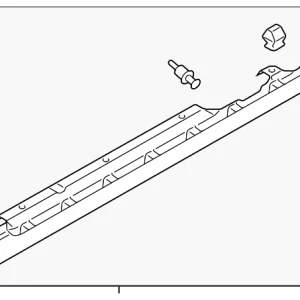 Rocker Molding - Mazda (C236-51-P40D-12)