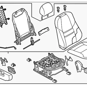 Seat Assembly - Mazda (TS71-57-100-39)