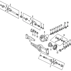 Pinion Seal - Mazda (ZZM0-27-018)