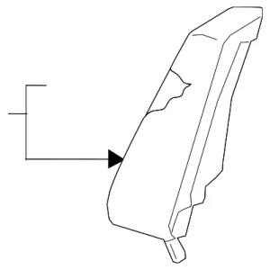 Bolster - Mazda (GAAA-57-500-02)