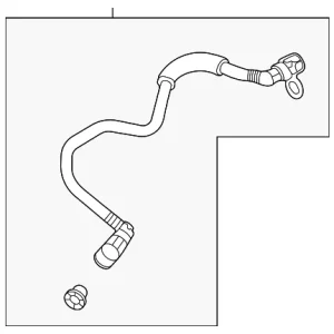 Vapor Hose - Mazda (BCKA-42-560B)