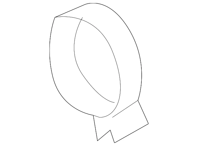 Upper Hose Clamp - Mazda (CY01-15-182)