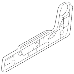 Trim Cover - Mazda (C243-88-2K7A-02)