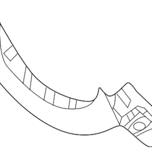 Hinge Cover - Mazda (BDTS-68-8W5)