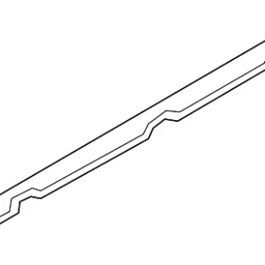 Lower Molding Bracket - Mazda (TK48-51-RC2)