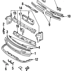 Air Deflector - Mazda (FB01-50-732)