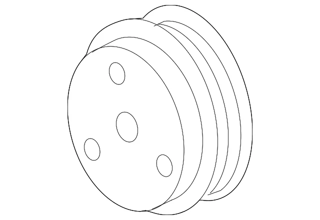 Pulley - Mazda (N3R1-15-131)