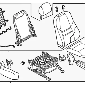 Seat Assembly - Mazda (TN39-57-100-02)