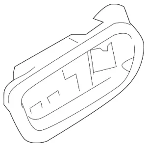 Handle, Inside - Mazda (GEA3-72-330A-02)
