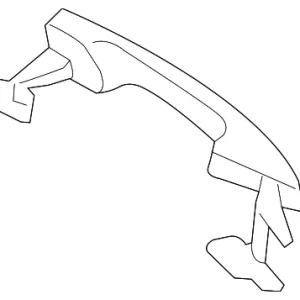 Handle, Outside - Mazda (KD47-58-41XF-33)