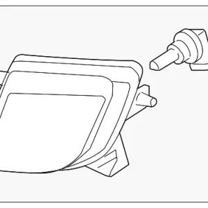 Fog Lamp Assembly - Mazda (GS3L-51-690)