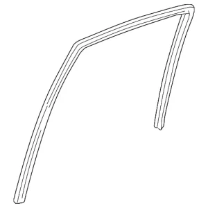 Run Channel - Mazda (B25H-72-605D)