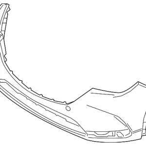 Bumper Cover - Mazda (TM55-50-031B-BB)