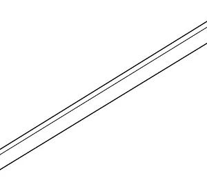 Body Side Molding - Mazda (GK2A-50-681-01)