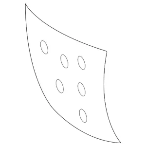Seat Back Pad - Mazda (EF91-88-132B)