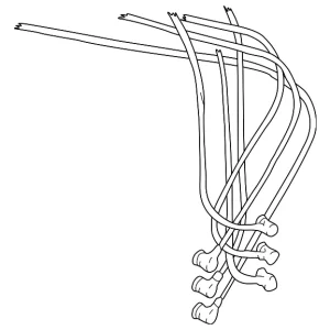 Spark Plug Wire Set - Mazda (KLG4-18-140A)