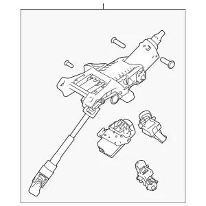 Column Assembly - Mazda (BBW8-32-AM0A)