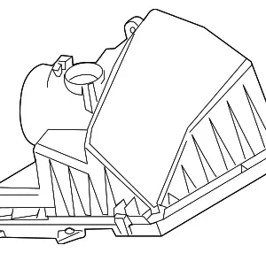 Air Cleaner Cover - Mazda (LF8J-13-Z01A)