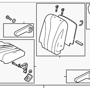 Seat Assembly - Mazda (CG36-57-25XA-02)