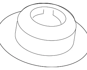 Lower Seat - Mazda (D10L-28-0A3A)