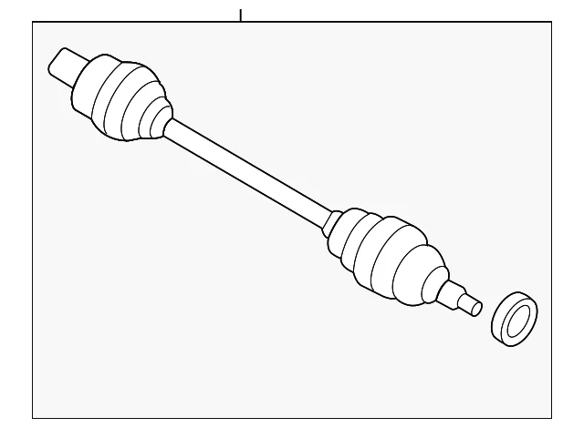 Axle Assembly - Mazda (GD70-25-60XA)
