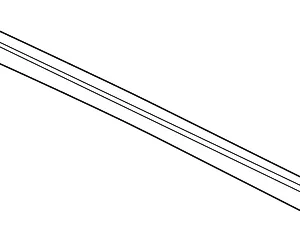 Belt Weather-Strip - Mazda (BDTS-58-821B)