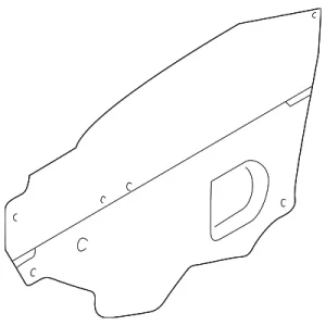Water Shield - Mazda (BJ0F-58-861C)