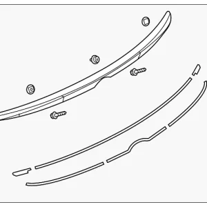 Spoiler Assembly - Mazda (BHN1-51-960A-13)