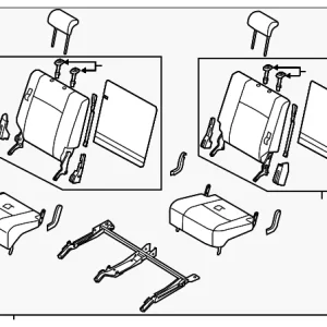 Seat Assembly - Mazda (TE69-57-30XC-02)
