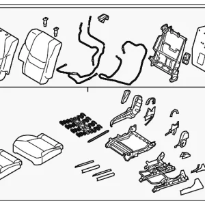 Seat(R) Rear - Mazda (TK79-57-20XH-2A)