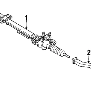 Steering Gear - Mazda (LA01-32-110R-0C)
