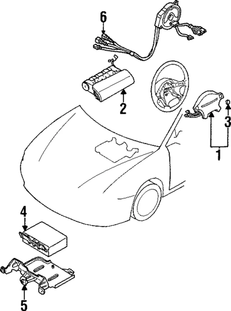 Horn Switch - Mazda (BC1M-57-K0Z)