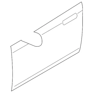 Outer Panel - Mazda (GK2A-58-031B)