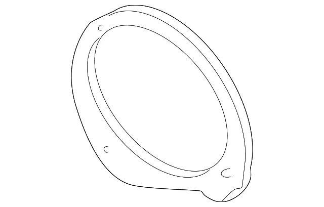 Blower Motor Mount Gasket - Mazda (ZZM0-61-B13)
