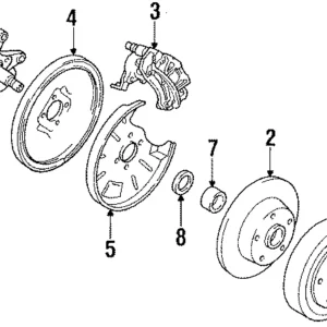 Brake Rotor - Mazda (GW55-26-251)