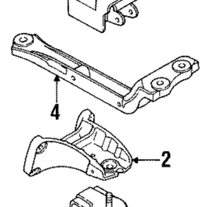 Mount Bracket - Mazda (H380-39-021C)