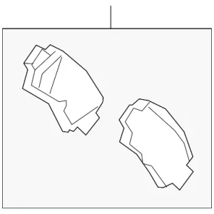 Brake Pads Rear - Mazda (KAY0-26-48ZA)