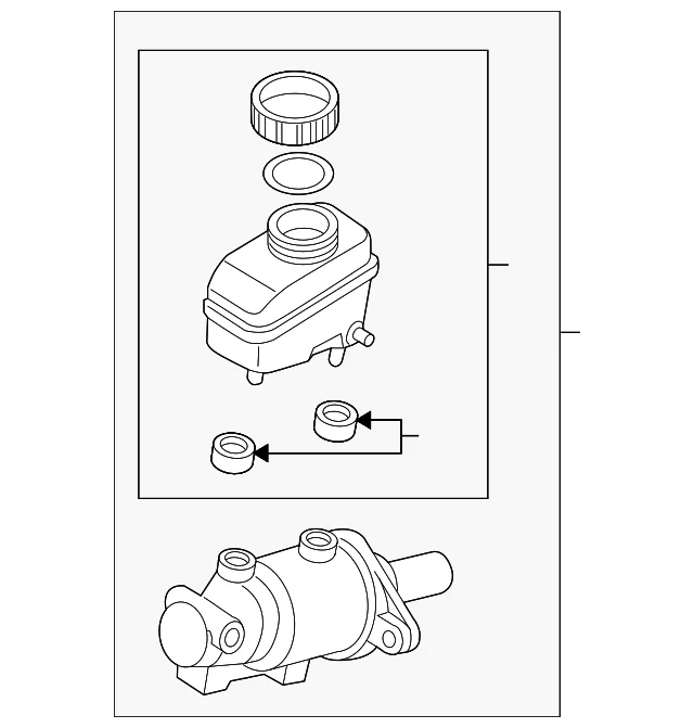 Master Cylinder - Mazda (FE01-43-40ZR-0A)