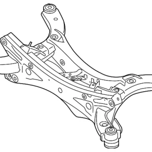 Cross-Member - Mazda (GHP9-28-80XE)