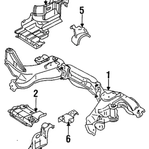 Splash Shield - Mazda (E018-56-321)